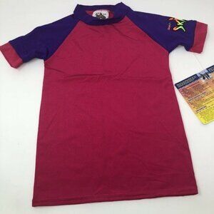 Radicool Toddler Girls Rash Guard Swim Top 404